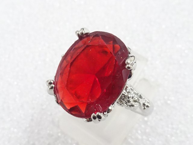 色石　指輪(18.5号)